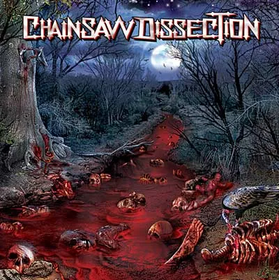 Chainsaw Dissection - River of Blood and Viscera Album Cover Artwork