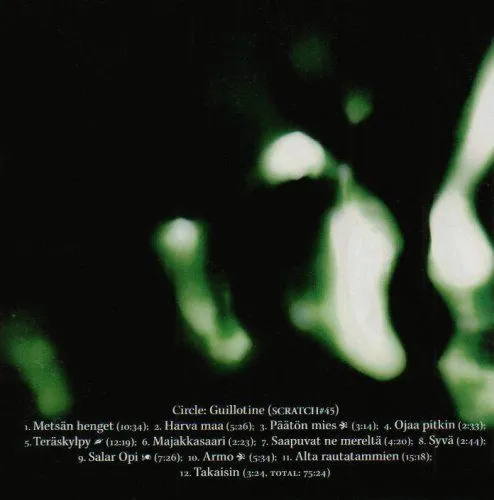 Circle - Guillotine Album Cover Artwork