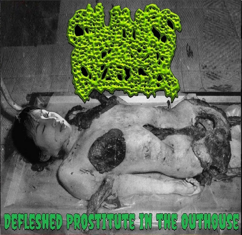 Clumps of Flesh - Defleshed Prostitute in the Outhouse Album Cover Artwork