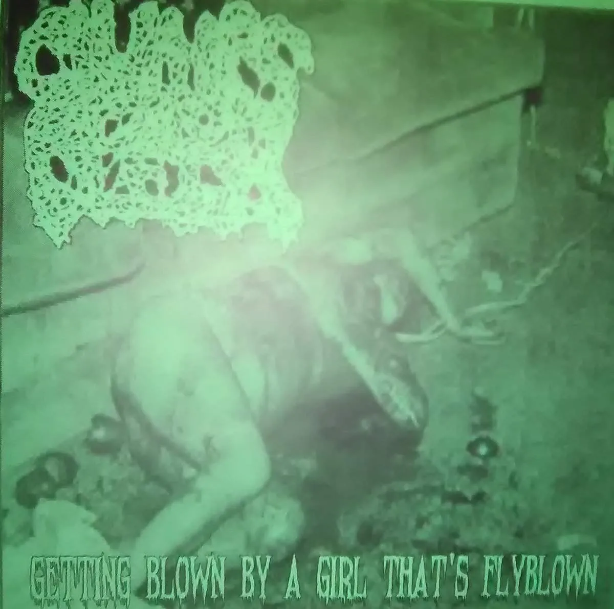 Clumps of Flesh - Getting Blown by a Girl That's Flyblown Album Cover Artwork