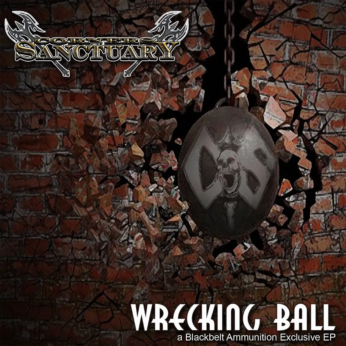 Corners of Sanctuary - Wrecking Ball Album Cover