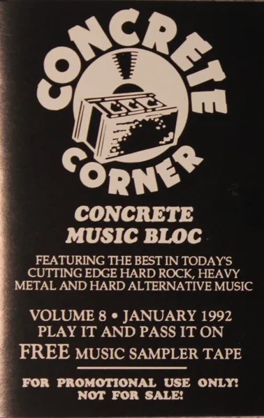 Corrosion of Conformity - Concrete Music Bloc Volume 8 January '92 Album Cover Artwork
