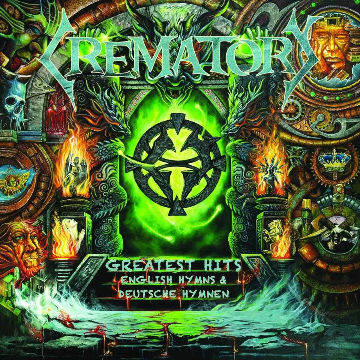 Crematory - Greatest Hits (English Hymns & Deutsche Hymnen) Album Cover