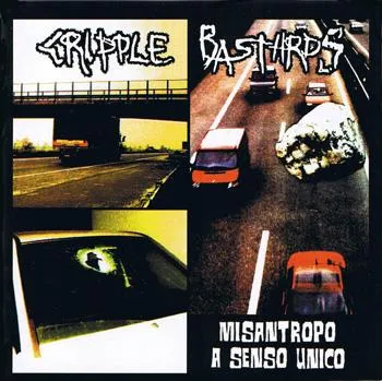 Cripple Bastards - Misantropo a senso unico Album Cover