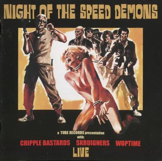 Cripple Bastards - Night of the Speed Demons Album Cover