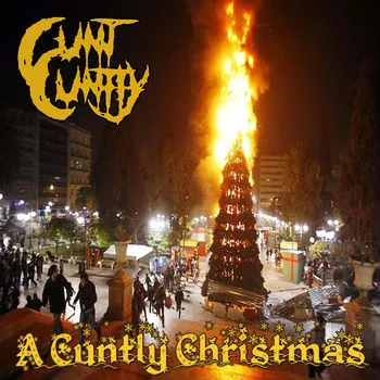 Cunt Cuntly - A Cuntly Christmas Album Cover Artwork