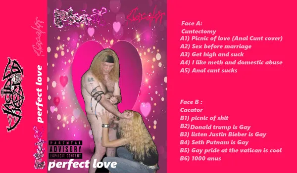 Cuntectomy - Perfect Love Album Cover Artwork