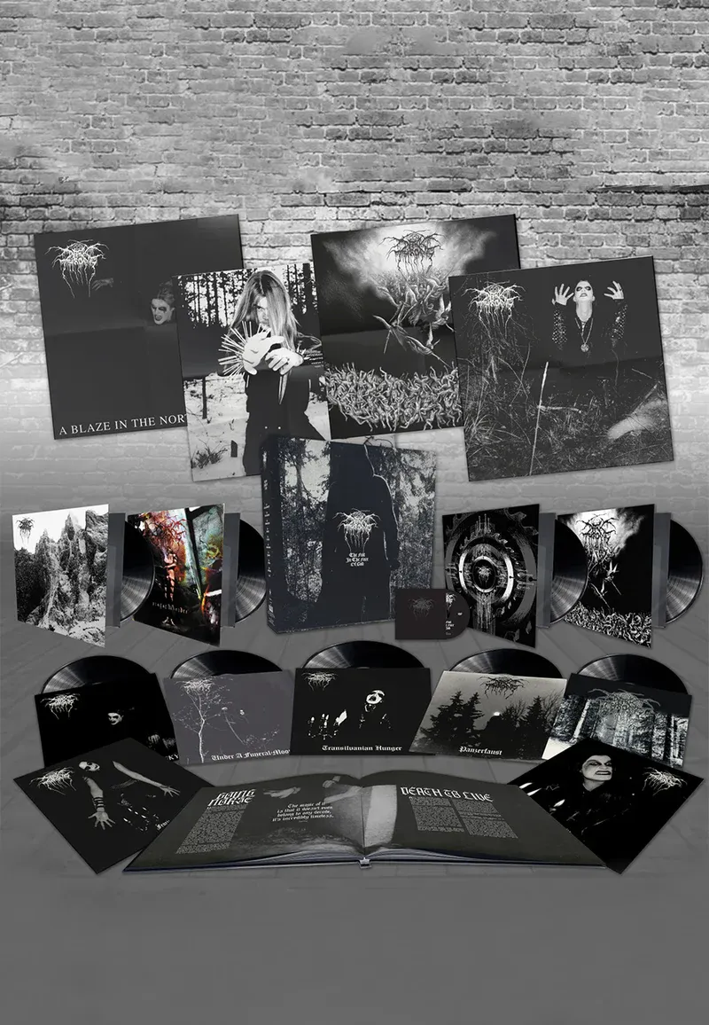 Darkthrone - The Fist in the Face of God Album Cover Artwork