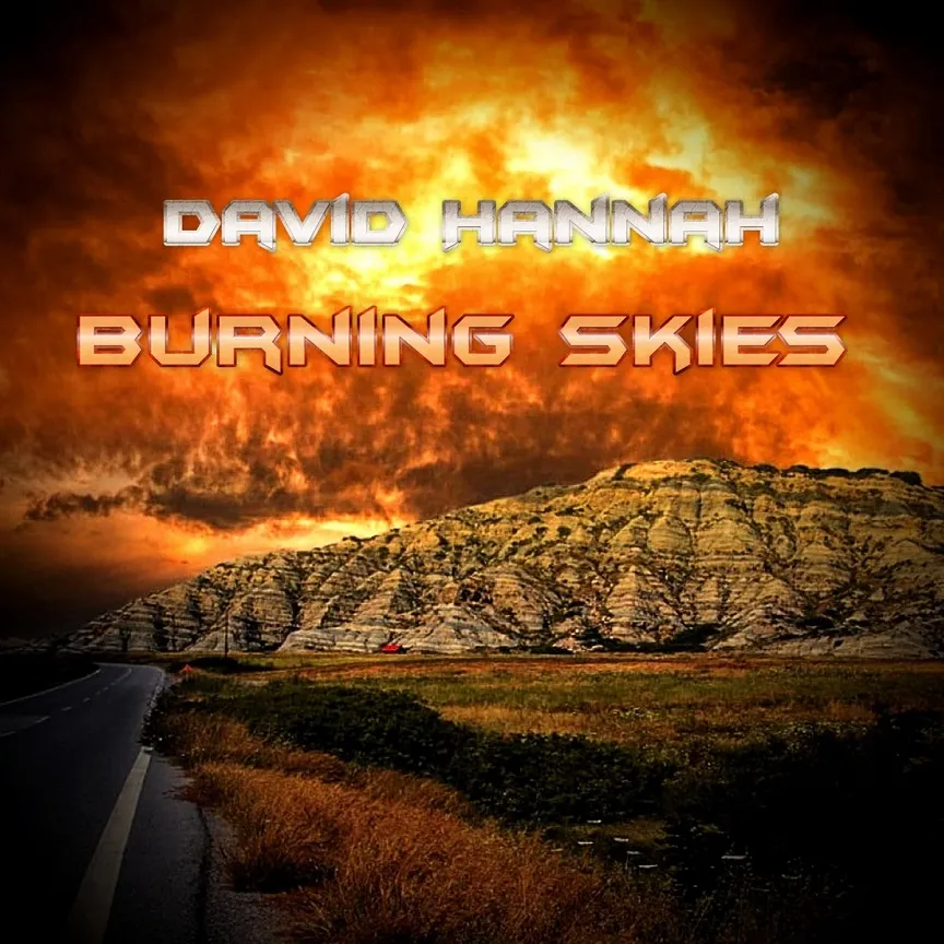 David Hannah - Burning Skies Album Cover