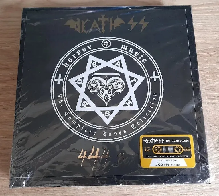 Death SS - 444 Box Album Cover