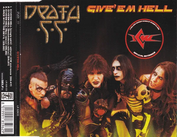 Death SS - Give 'Em Hell Album Cover Artwork