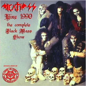 Death SS - Live 1990 - The Complete Black Mass Show Album Cover Artwork
