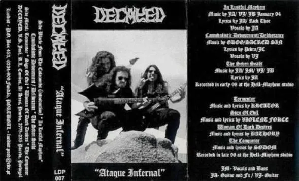 Ataque Infernal Album Cover
