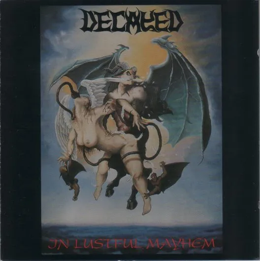 In Lustful Mayhem Album Cover