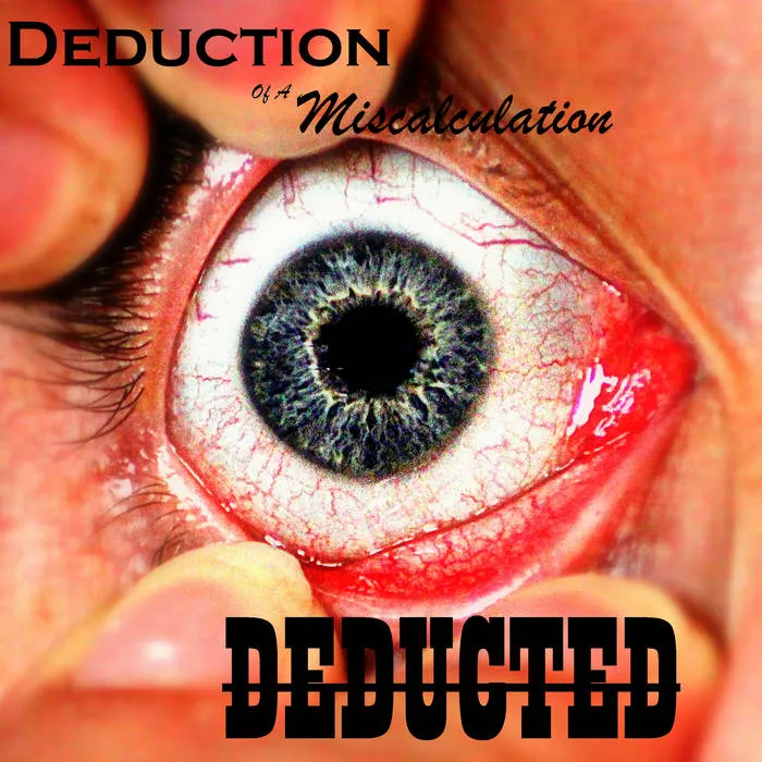 Deduction of a Miscalculation - Deducted Album Cover Artwork