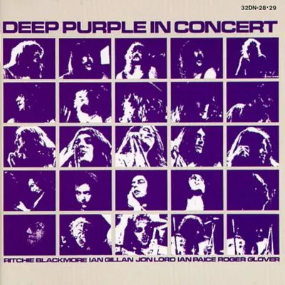 Deep Purple in Concert Album Cover