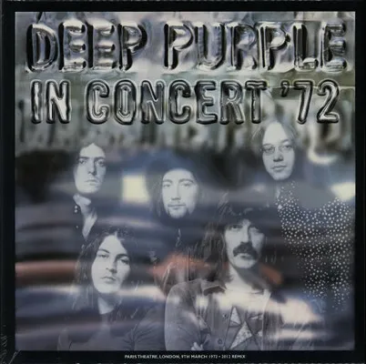 In Concert '72 Album Cover