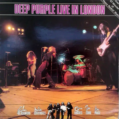 Live in London Album Cover