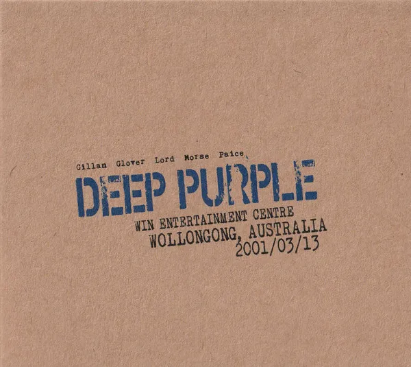 Deep Purple - Live in Wollongong 2001 Album Cover