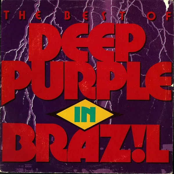 Deep Purple - The Best of Deep Purple in Brazil Album Cover Artwork