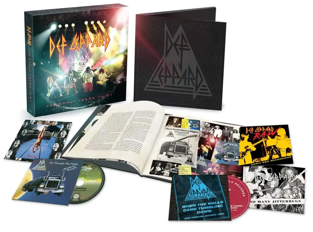 Def Leppard - The Early Years 79-81 Album Cover Artwork