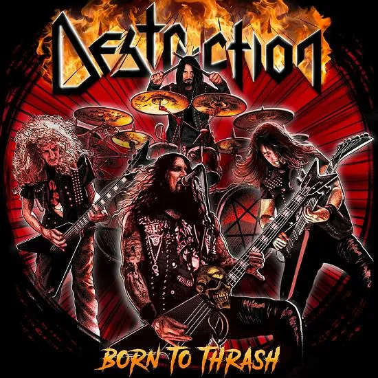Destruction - Born to Thrash Album Cover