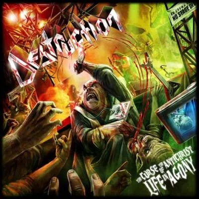 The Curse of the Antichrist - Live in Agony Album Cover