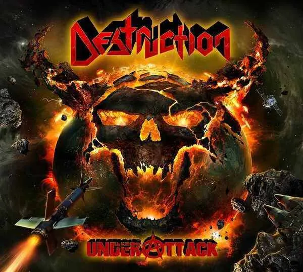 Destruction - Under Attack Album Cover Artwork