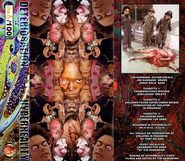 Deterioration - Hyperreality Album Cover Artwork