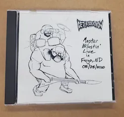Deterioration - Master Blastin' Live in Fargo, ND Album Cover
