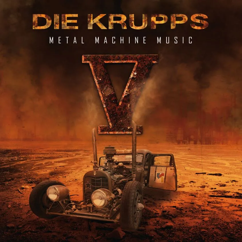 Die Krupps - V - Metal Machine Music Album Cover Artwork