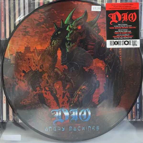 Dio - God Hates Heavy Metal Album Cover
