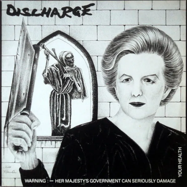 Warning - Her Majesty's Government Can Seriously Damage Your Health Album Cover