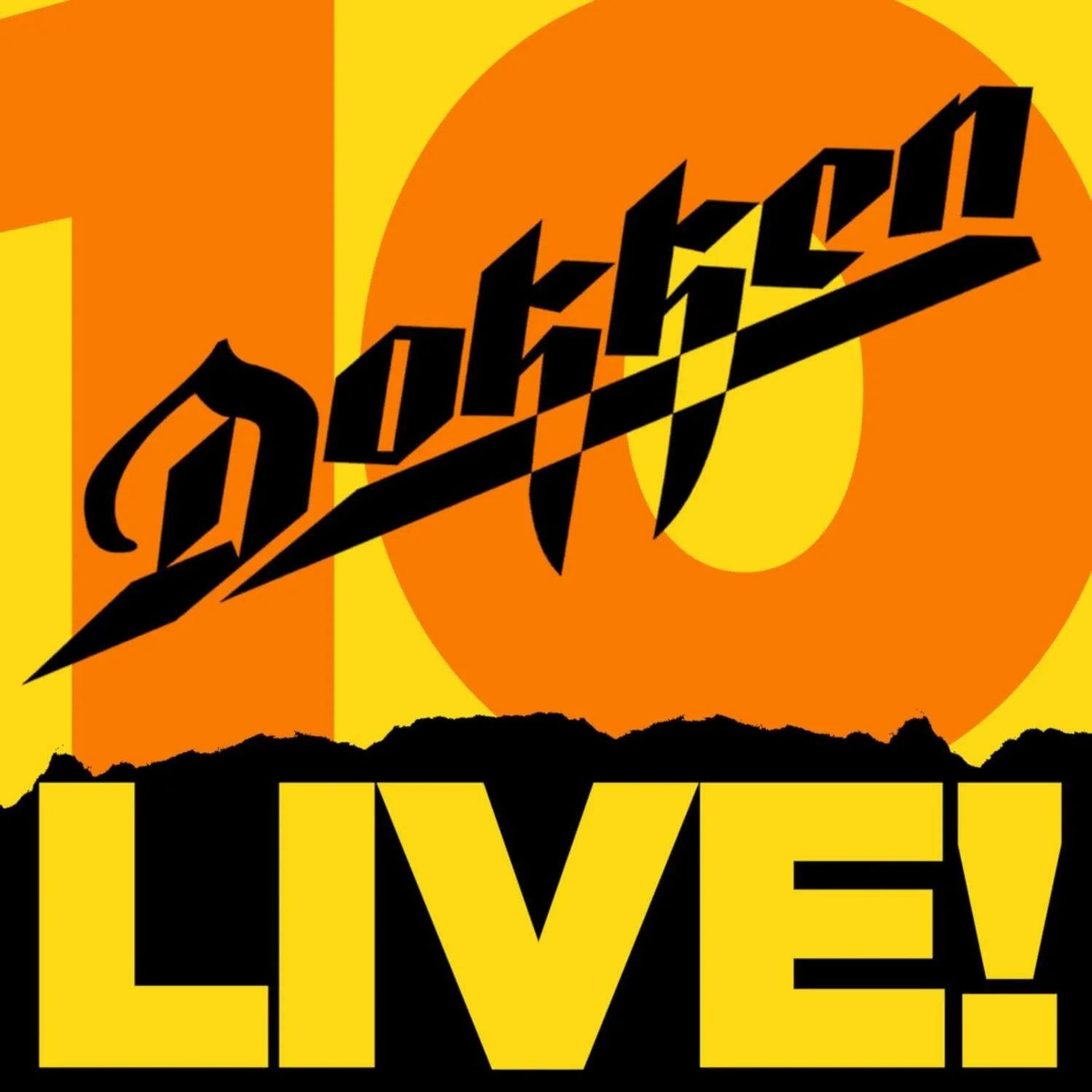 Dokken - 10 Live! Album Cover