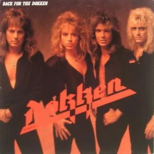 Back for the Dokken Album Cover