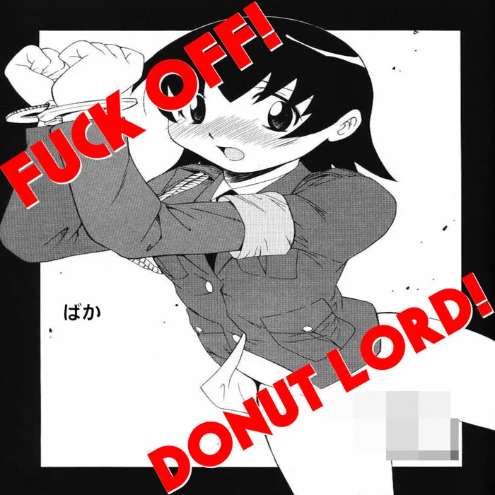 Donut Lord - Fuck Off! Donut Lord! Album Cover