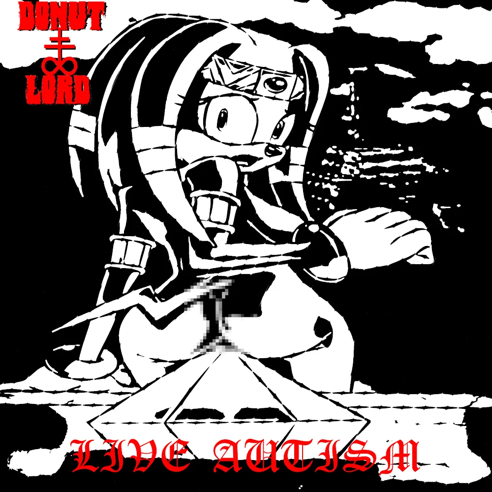 Donut Lord - Live Autism Album Cover