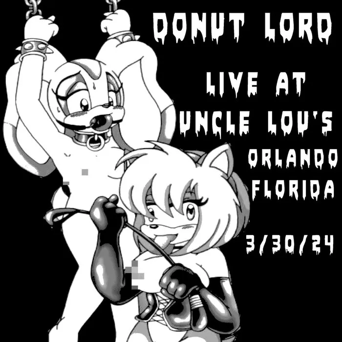 Donut Lord - Live at Uncle Lou's Orlando Florida Album Cover