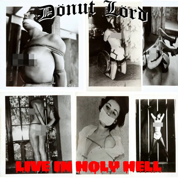 Donut Lord - Live in Holy Hell Album Cover Artwork