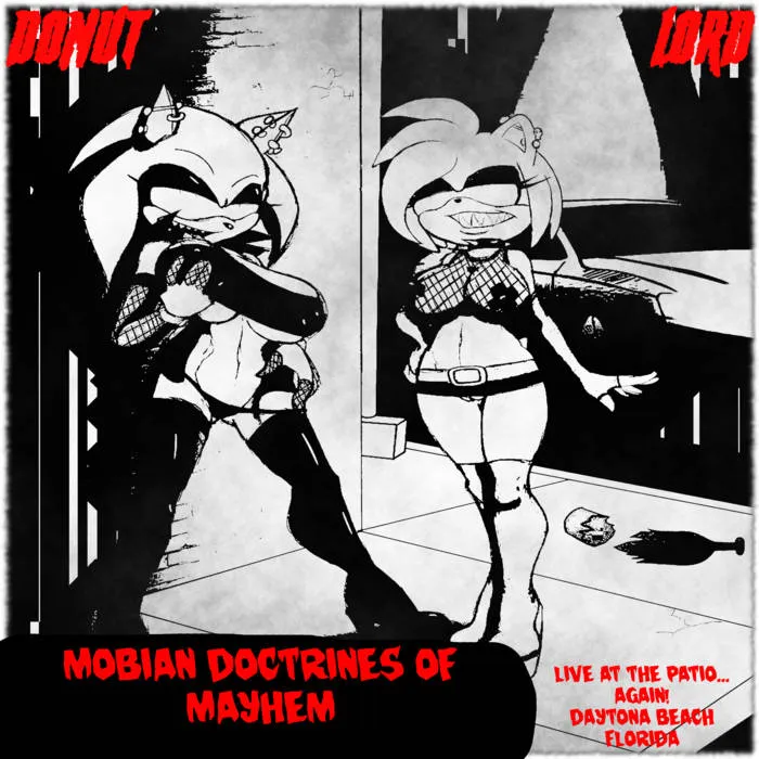 Donut Lord - Mobian Doctrines of Mayhem Album Cover