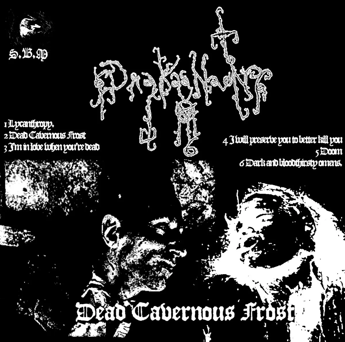 Draakanaon - Dead Cavernous Frost Album Cover