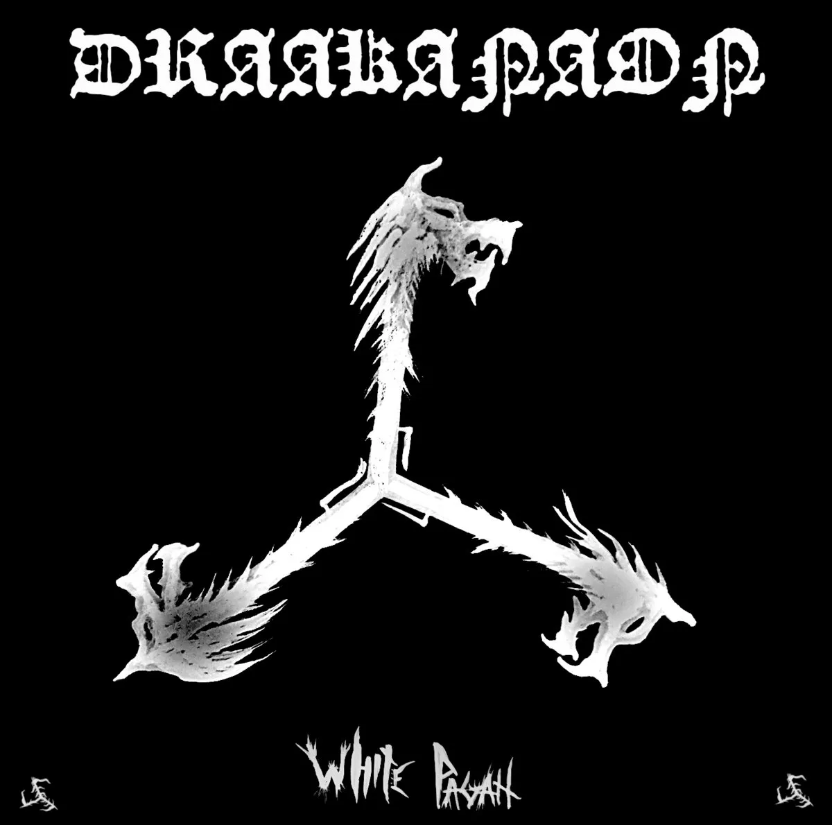 Draakanaon - White Pagan Album Cover