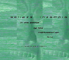 Eclipse Insomnia - In the Palace of the Nightspawnian King Album Cover Artwork