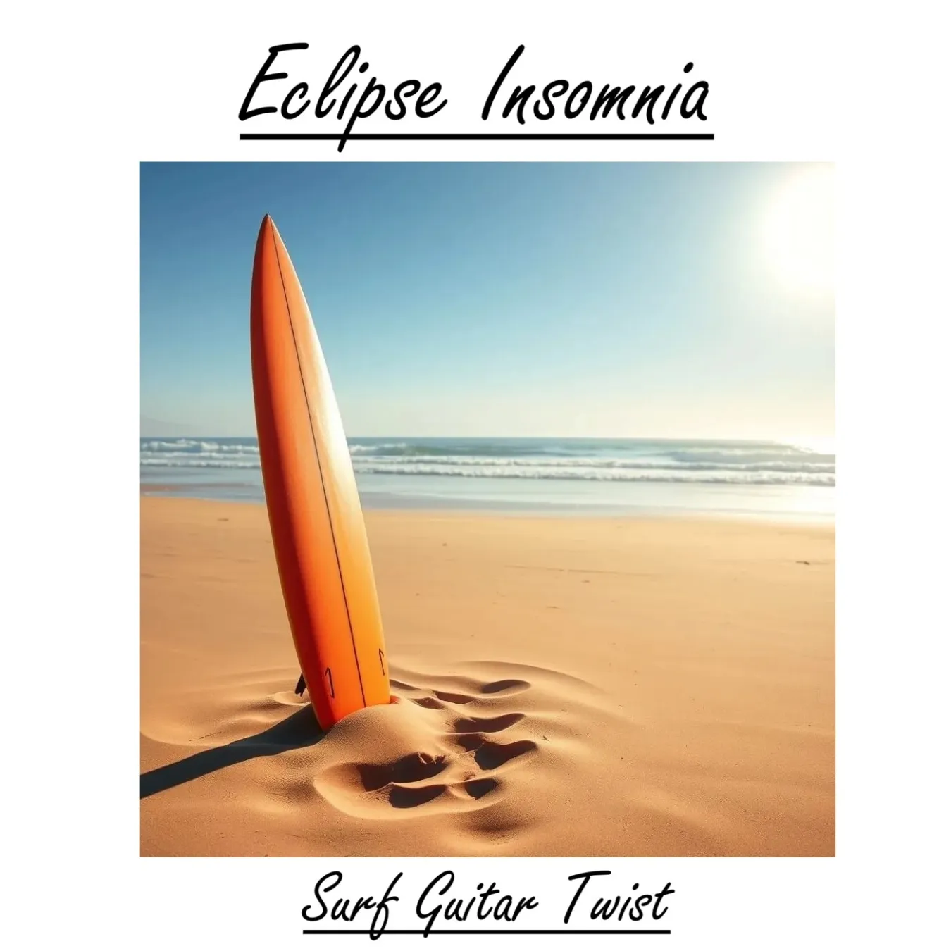 Eclipse Insomnia - Surf Guitar Twist Album Cover