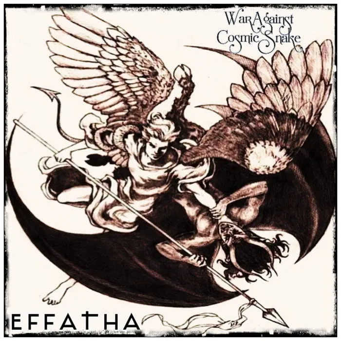 EffaTha - War Against Cosmic Snake Album Cover