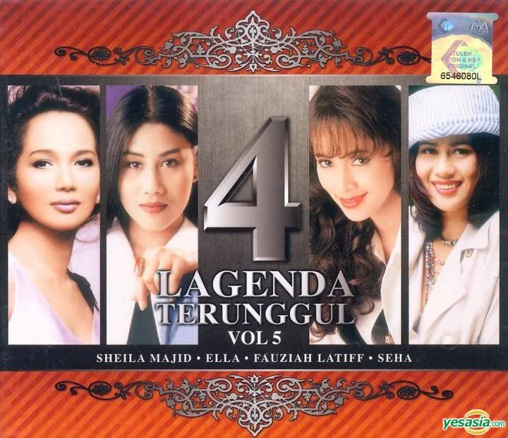 Ella - 4 Lagenda Terunggul Vol. 5 Album Cover Artwork