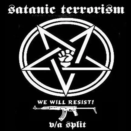 Enbilulugugal - Satanic Terrorism Album Cover Artwork