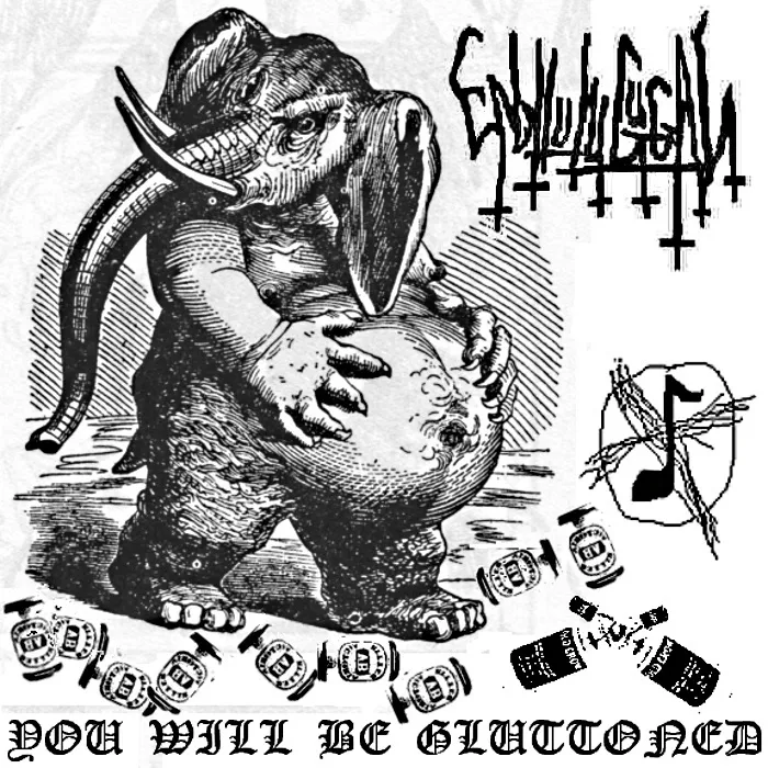 Enbilulugugal - You Will Be Gluttoned!!!! Album Cover Artwork