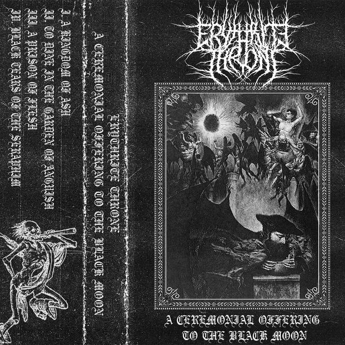Erythrite Throne - A Ceremonial Offering to the Black Moon Album Cover Artwork