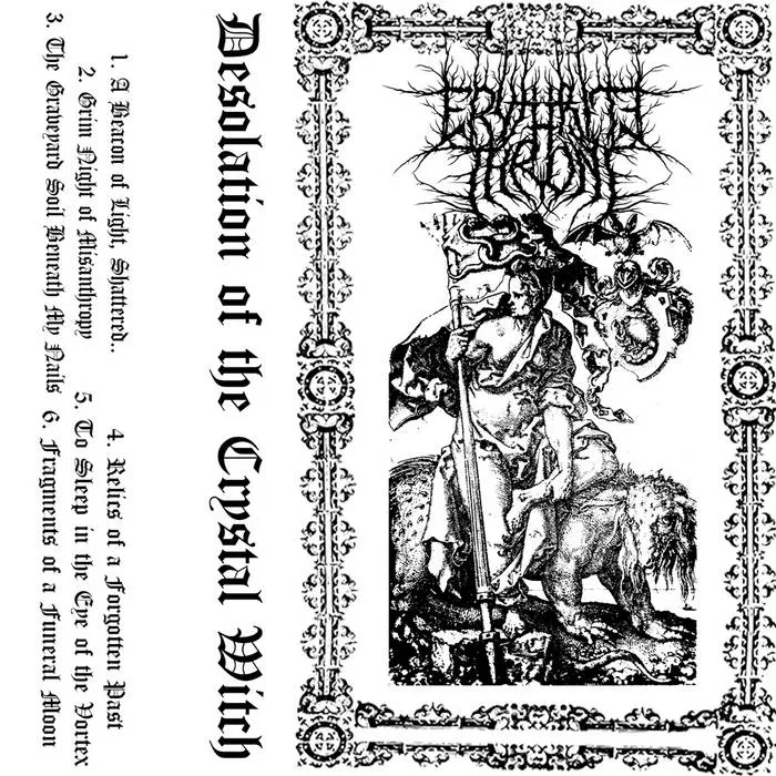 Erythrite Throne - Desolation of the Crystal Witch Album Cover Artwork